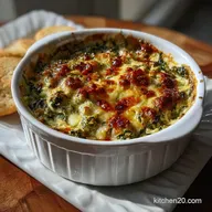 Spinach Artichoke Dip: Velvety Texture, No Separation