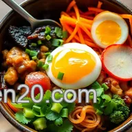 Vibrant Bibimbap Recipe: Taste Seoul in One Bowl!