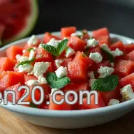Easy Watermelon Feta Mint Salad: The Ultimate Summer Side Dish