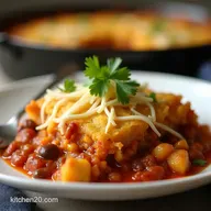 Cowboy Casserole Recipe YippeeKiYay Chili Cornbread