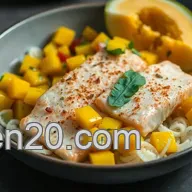 Easy Zesty Salmon with Mango Salsa: A Tropical Delight for Dinner