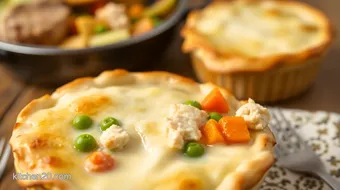 Bake Chicken Pot Pie: Quick & Creamy Delight