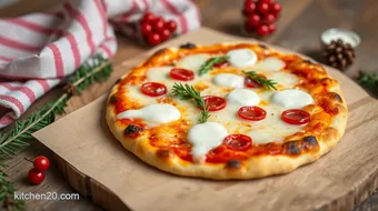 Bake Christmas Pizza: Easy & Festive Treat