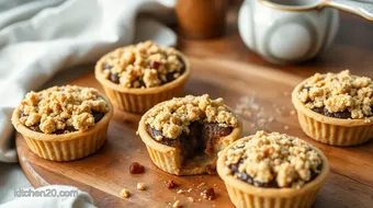 Bake Mince Pies with Crumble Topping