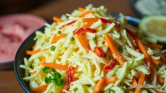 Classic Creamy Coleslaw Recipe: A Crunchy Delight for Summer BBQs recipe card