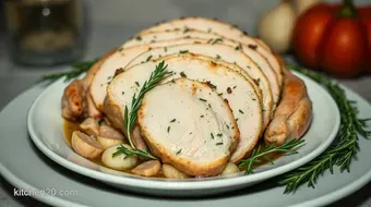 Classic Roast Turkey with Herb Butter - A Thanksgiving Recipe Delight recipe card