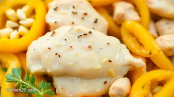 Cook Quick Chicken with Sweet Yellow Peppers