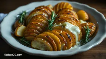 Crispy & Creamy Hasselback Potatoes: My Family's Go-To Recipe recipe card