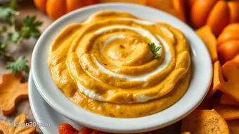 Easy Pumpkin Dip with Creamy Delight