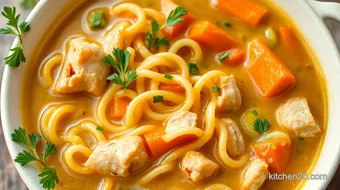 Make Cozy Chicken Noodle Soup in 30 Min