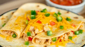 Quick Cheesy Chicken Quesadillas in 25 Minutes