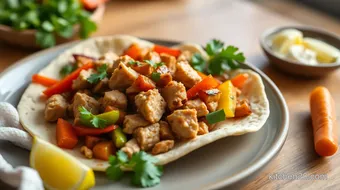 Sautéed Turkey Fajitas with Fresh Veggies