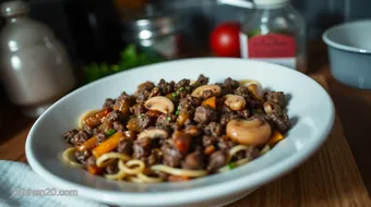 Easy Comfort: How Simple Savoury Mince Saves Dinner! recipe card