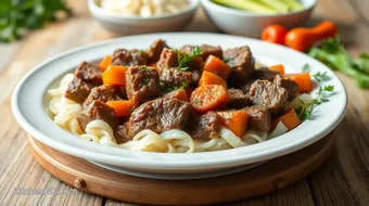 Slow Cooked Beef with Savory Kitchen Bouquet