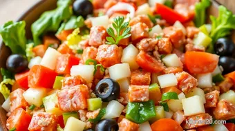 McAlister's Italian Chopped Salad: The Ultimate Refreshing Delight! recipe card