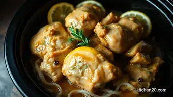 Easy & Juicy Crock Pot Lemon Chicken: My Family’s Favorite Sunshine Dish recipe card