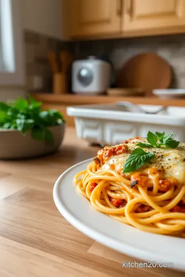 Cheesy Baked Spaghetti Delight steps