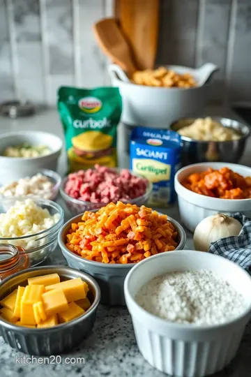 Cheesy Comfort: Ultimate Cheeseburger Casserole ingredients