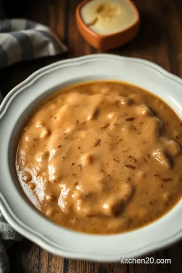 Classic British Gravy: A Rich and Savory Sauce For Every Occasion presentation
