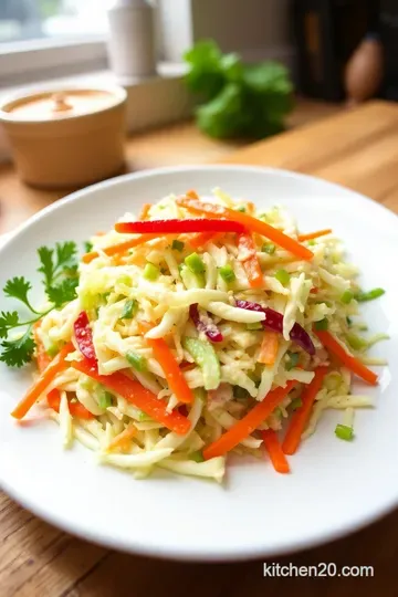 Classic Creamy Coleslaw: A Crunchy Delight steps