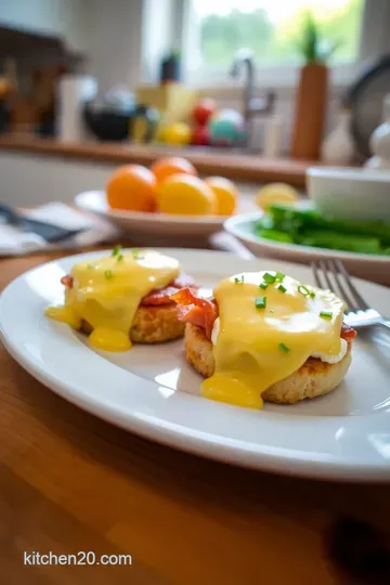 Classic Eggs Benedict: A Savory Breakfast Indulgence steps