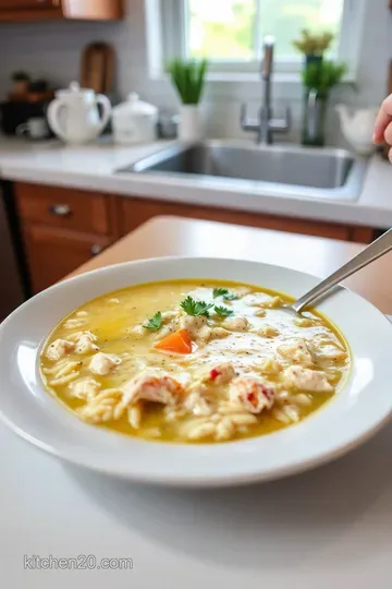 Classic Greek Avgolemono Soup: Lemony Chicken Comfort in a Bowl steps