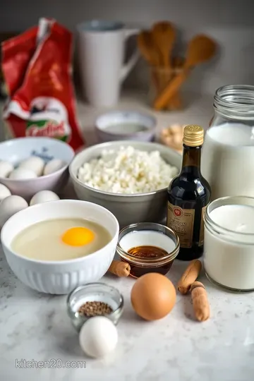 Classic Homemade Eggnog Recipe ingredients