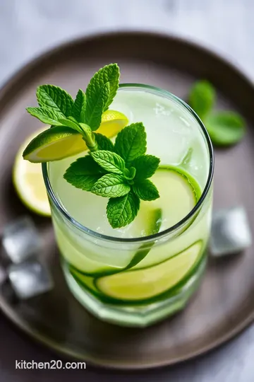 Classic Mojito: A Refreshing Cuban Cocktail presentation