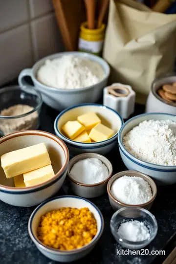 Classic Scottish Shortbread Cookies: A Buttery Delight ingredients