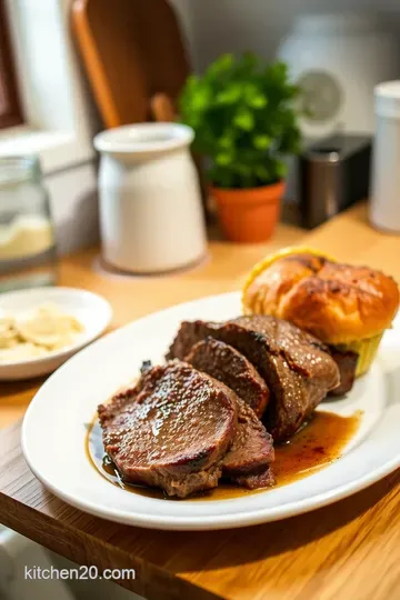 Classic Sunday Roast Beef with Yorkshire Puddings steps