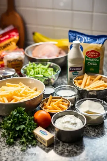 Creamy Chicken Alfredo Delight ingredients