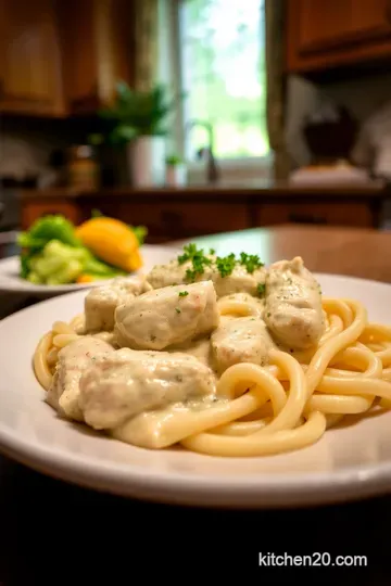 Creamy Chicken Alfredo Delight steps