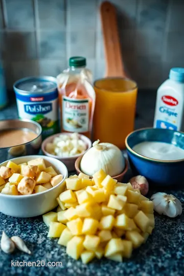 Creamy Comfort Potato Soup: A Classic Hug in a Bowl ingredients