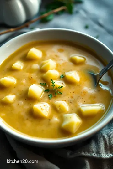 Creamy Comfort Potato Soup: A Classic Hug in a Bowl presentation