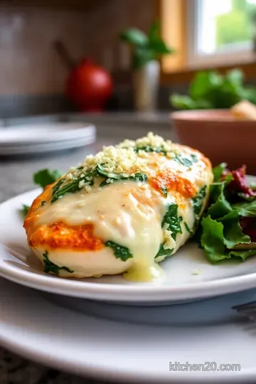Creamy Spinach-Stuffed Chicken Breasts steps