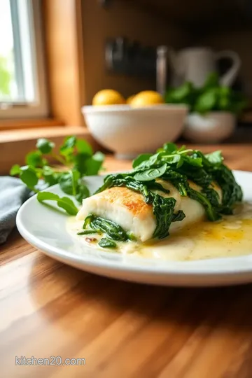 Crispy Halibut and Spinach Filo Parcels steps