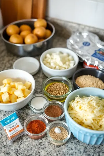 Crispy Oven-Baked Parmesan Fries with Reynolds Release Foil ingredients