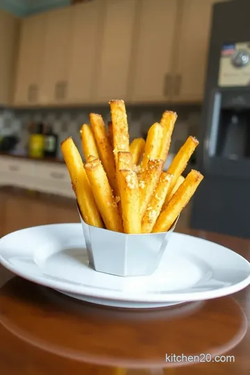 Crispy Oven-Baked Parmesan Fries with Reynolds Release Foil steps