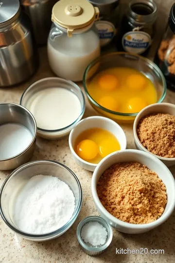 Custardy French Dessert – Crème Brûlée ingredients