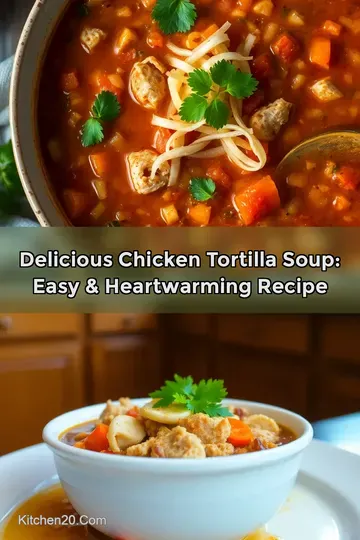 Delicious Chicken Tortilla Soup: Easy & Heartwarming Recipe