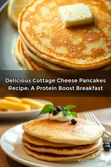 Delicious Cottage Cheese Pancakes Recipe: A Protein Boost Breakfast