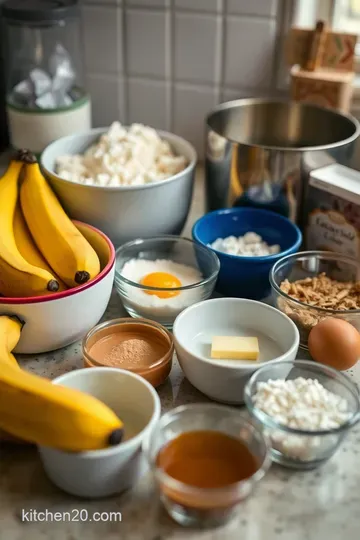 Delicious Easy Banana Muffins ingredients