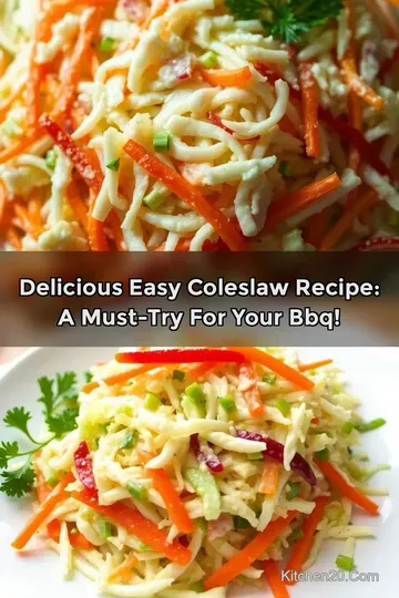 Delicious Easy Coleslaw Recipe: A Must-Try for Your BBQ!