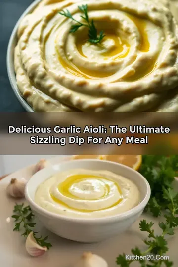 Delicious Garlic Aioli: The Ultimate Sizzling Dip for Any Meal