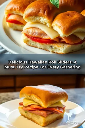 Delicious Hawaiian Roll Sliders: A Must-Try Recipe for Every Gathering