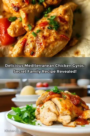 Delicious Mediterranean Chicken Gyros: Secret Family Recipe Revealed!