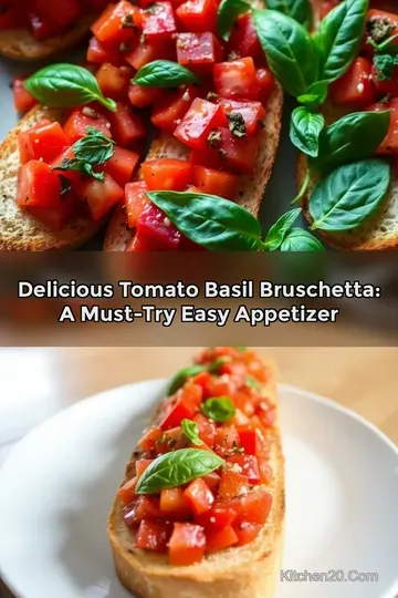 Delicious Tomato Basil Bruschetta: A Must-Try Easy Appetizer