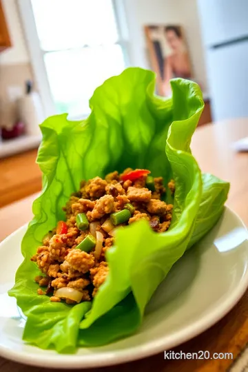 Deliciously Fresh Lettuce Wraps: Crunchy Bites of Flavor! steps