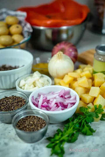 Easy Bombay Potatoes (Bombay Aloo) ingredients