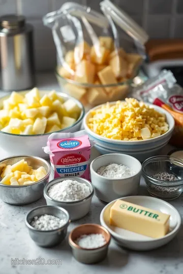 Easy Cheesy Mashed Potatoes ingredients